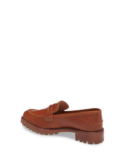 Madewell Brown The Corinne Lugsole Loafer