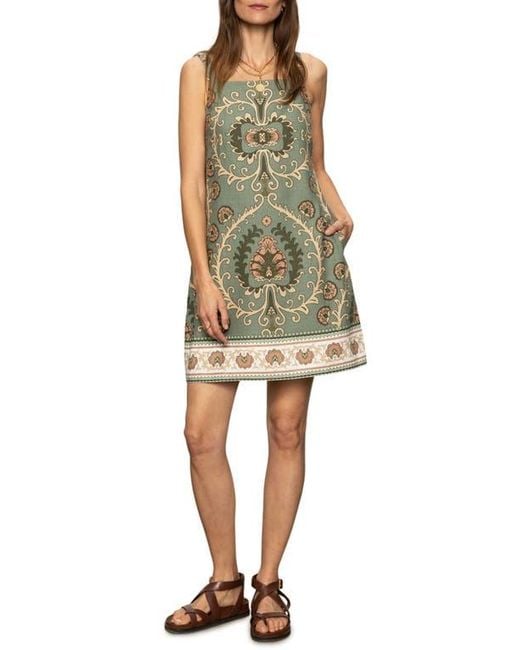 Sanctuary Multicolor Tapestry Pattern Shift Dress