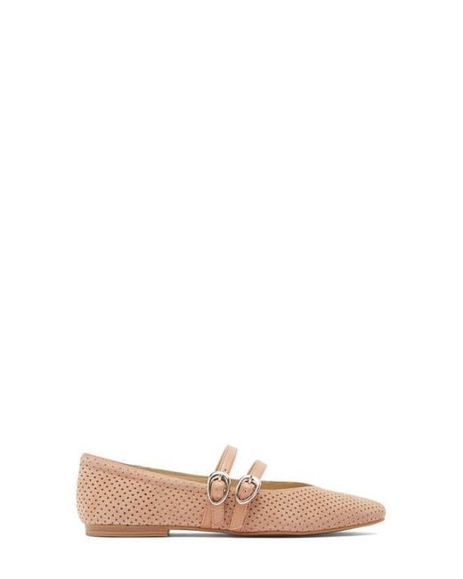 Dolce Vita Natural Alenia Perforated Mary Jane Flat