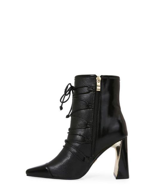 Ninety Union Black Farah Square Toe Bootie