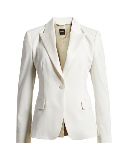 Boss White Jia Jacket