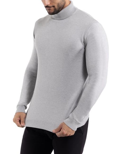 Xray Jeans Gray Turtleneck Pullover Sweater for men