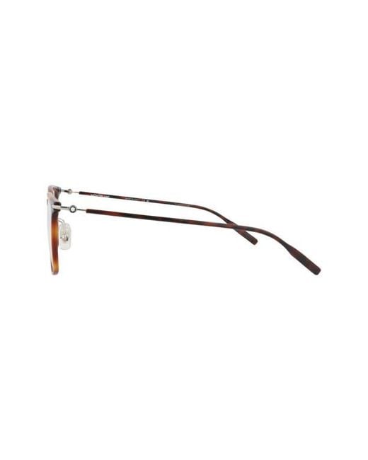 Montblanc Multicolor 52Mm Square Optical Frames for men