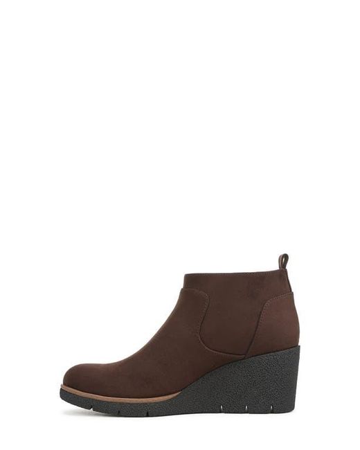 Dr. Scholls Brown Bianca Wedge Boot