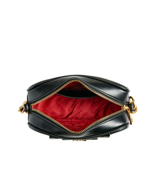 Love Moschino Black Borsa Nero Faux Leather Camera Bag