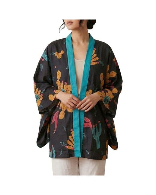 Saachi Multicolor Cactus Short Topper