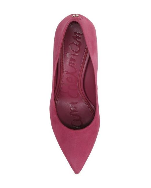 Sam Edelman Purple Hazel Pointed Toe Pump