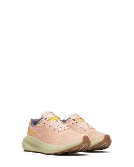 Merrell Pink Morphlite Gtx Trail Running Sneaker