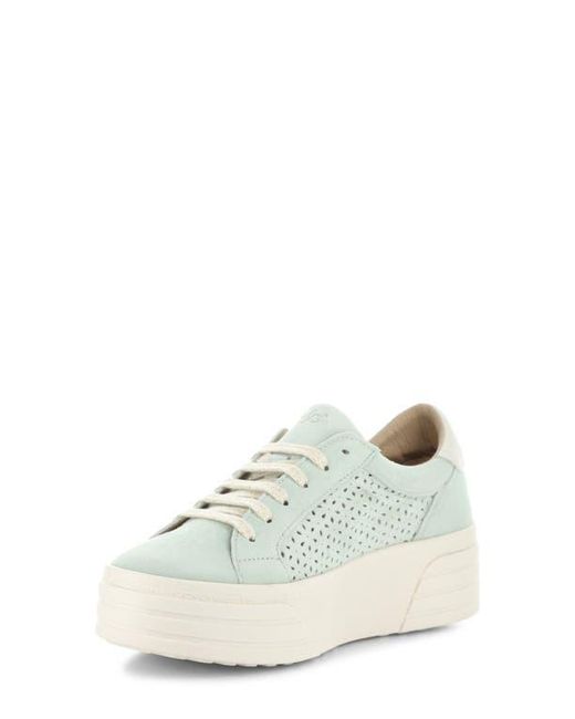 Bos. & Co. White Lotta Platform Sneaker