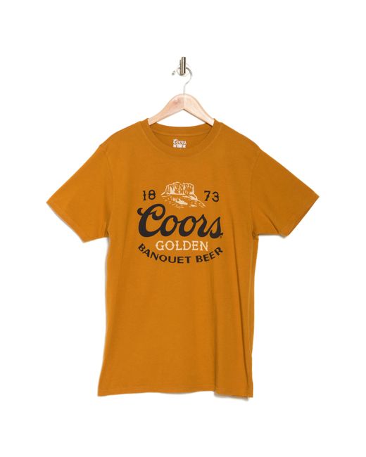 American Needle Orange Coors Banquet Graphic T-shirt for men