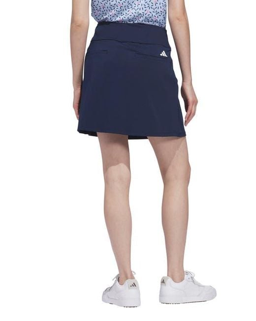 Adidas Blue Ultimate Solid Performance Skort