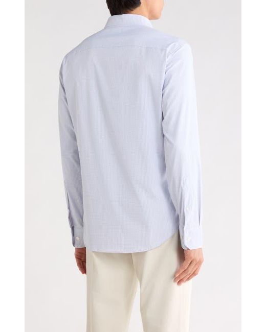 Bonobos Blue Tech Button Up Shirt for men