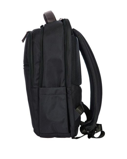 Bric's Black Large Nylon Backpack for men