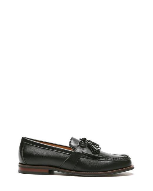 Tommy Hilfiger Black Sohan Kiltie Fringe Tassel Loafer for men
