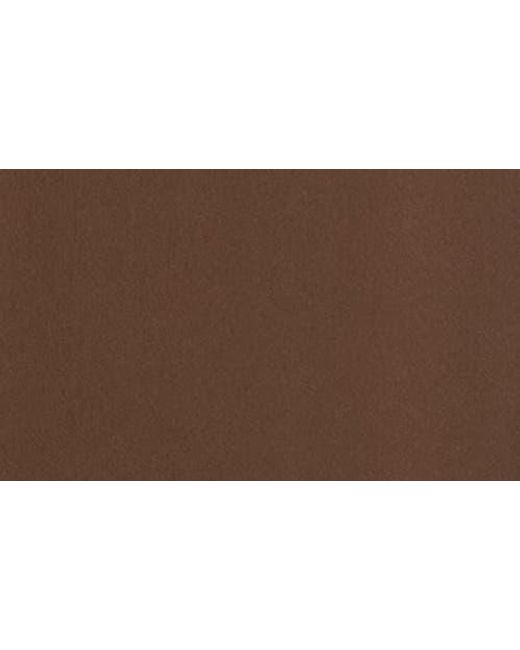 Vince Brown Satin Pull-On Pants