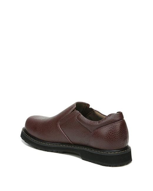 Dr. Scholls Brown Winder Ii Slip Resistant Loafer for men