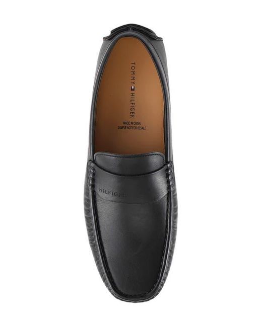 Tommy Hilfiger Black Ruven Driving Loafer for men