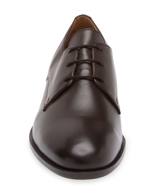 Boss Brown Colby Leather Derby for men