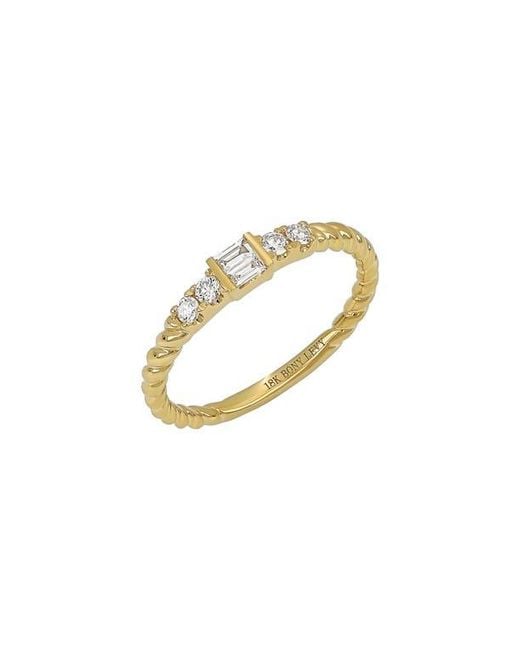 Bony Levy Metallic Monaco Diamond Stackable Ring