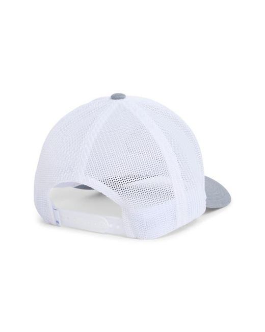 Travis Mathew White Dark Ages Snapback Hat for men