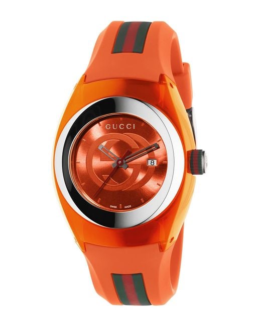 Rubber band gucci clearance watch