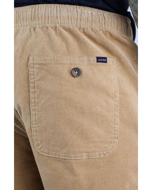 Jachs New York Natural Stretch Corduroy Pull-on Shorts for men