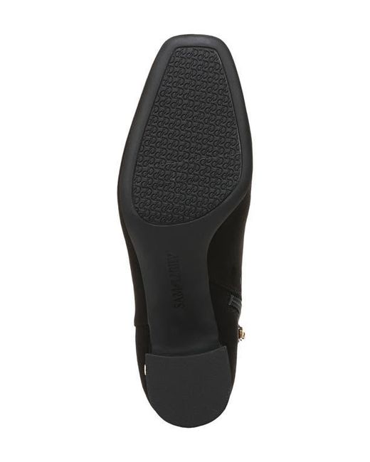 Sam & Libby Black Yvonne Square Toe Bootie