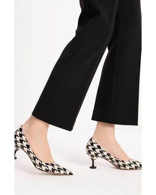 Kate Spade White Garnish Pointed Toe Pump