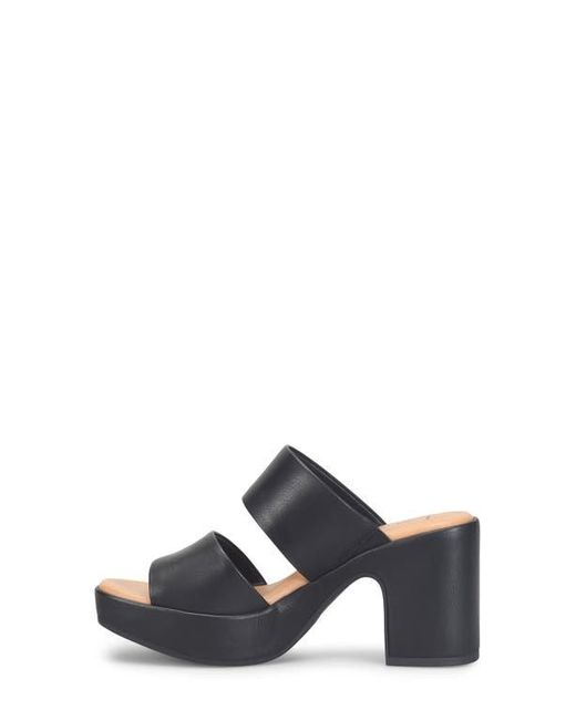 B O C BY BØRN Black Leanna Platform Slide Sandal