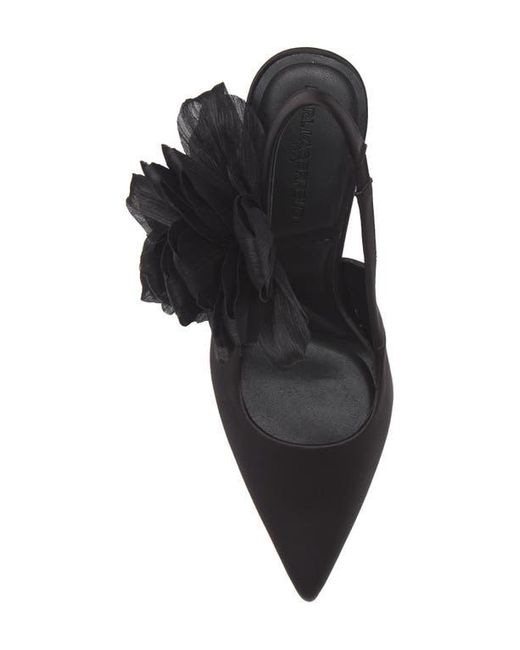 Karl Lagerfeld Black Sariyah Slingback Pump