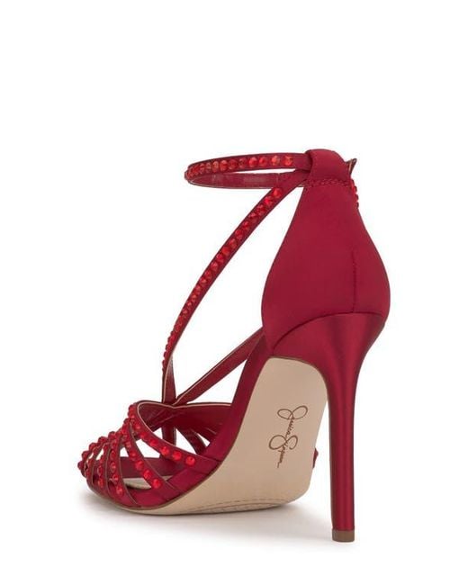 Jessica Simpson Red Jittale Pump