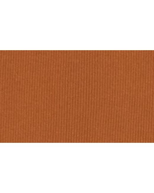 Alexia Admor Brown Split Midi Skirt