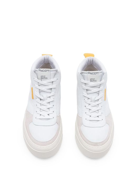 ONCEPT White Los Angeles High Top Sneaker