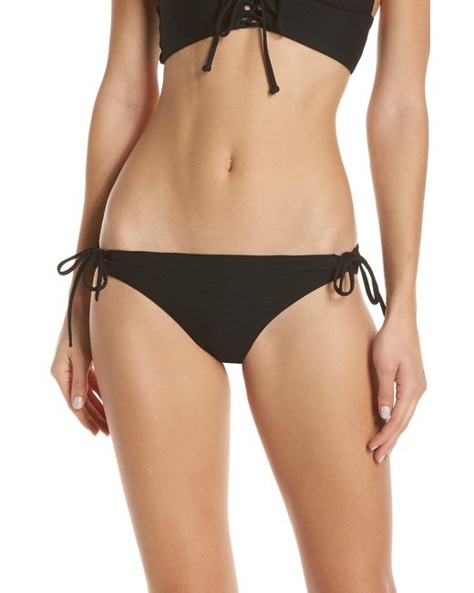 Lace bikini bottoms - Black - Ladies
