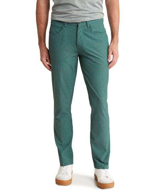 Callaway Golf® Green Callaway Golf 5-pocket Texture Straight Leg Pants for men