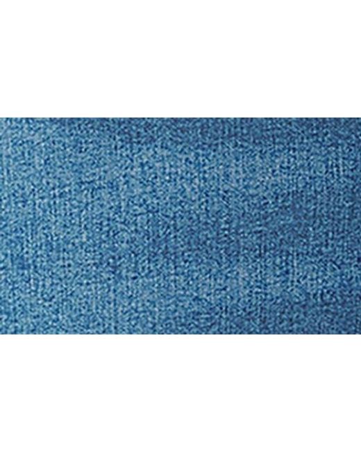 Rag & Bone Blue Jasmine Strapless Denim Midi Dress