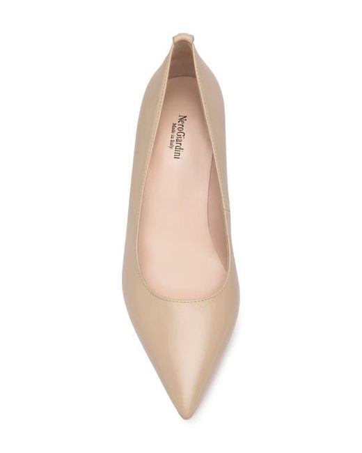 Nero Giardini Natural Pointed Toe Pump