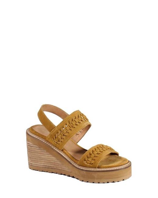 Diba True Metallic Cab Ernet Platform Wedge Sandal