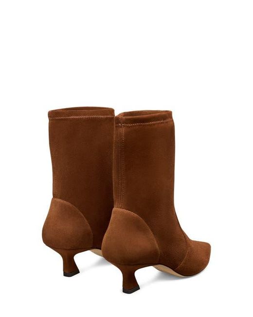 Stuart Weitzman Brown Vinnie Bootie 50