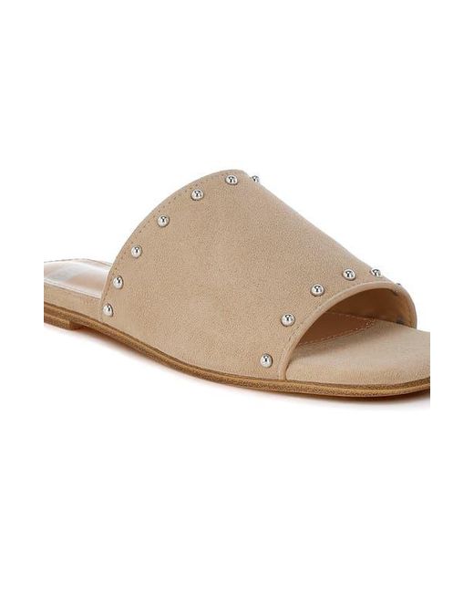 Rag & Co Natural Odalia Slide Sandal