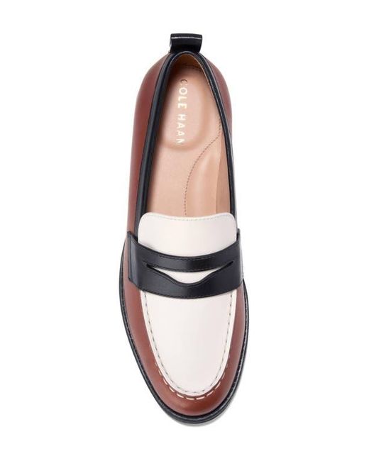 Cole Haan Pink Stassi Penny Loafer