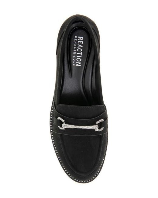 Kenneth Cole Black Rl24Cdl04 Animal Print Manmade Loafers