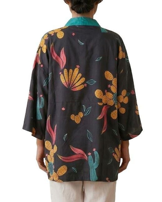 Saachi Multicolor Cactus Short Topper