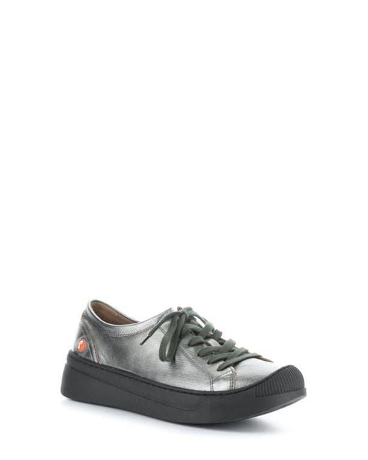 Softinos Women's Gray Apur Platform Sneaker