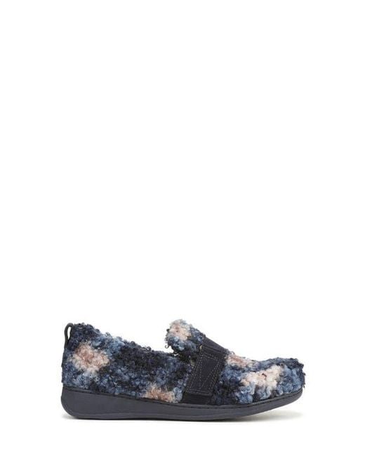 Vionic Blue Imogen Faux Shearling Clog