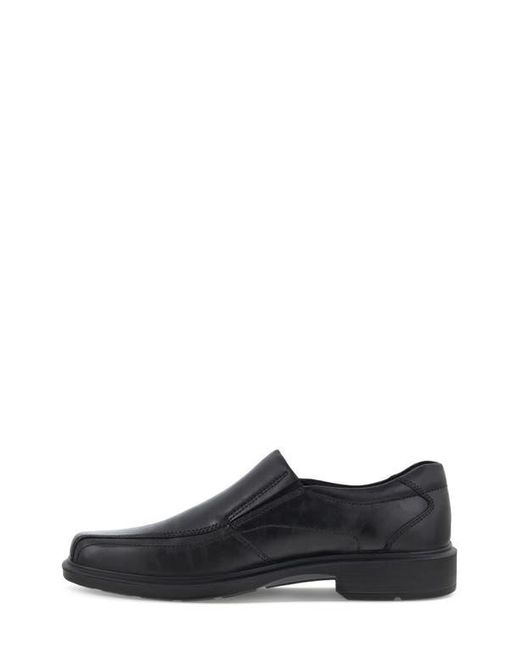 Ecco Gray Bike Toe Leather Loafers for men