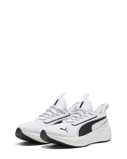 PUMA White Darter Pro 2 Running Shoe for men