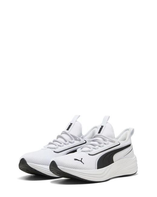 PUMA White Darter Pro 2 Running Shoe for men