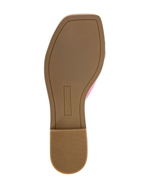 BCBGeneration Pink Laffi Slide Sandal