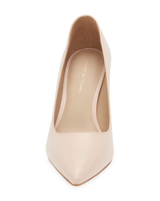 Stuart Weitzman Multicolor Leigh 75 Pointed Toe Pump